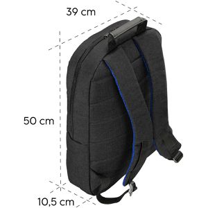 Produktbild für Laptop-Rucksack Hama Genua, 231022, schwarz