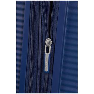 Produktbild für Koffer AmericanTourister Soundbox Spinner exp. blau