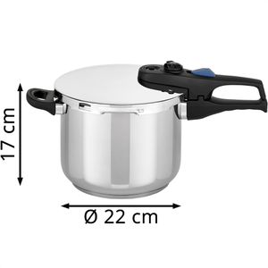 Produktbild für Schnellkochtopf ELO Praktika XL, 6 Liter