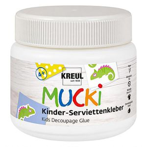 Spezialkleber Kreul Mucki, Kinder-Serviettenkleber