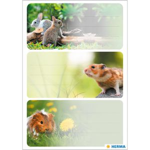 Buchetiketten Herma 1877 Vario, Nagetiere
