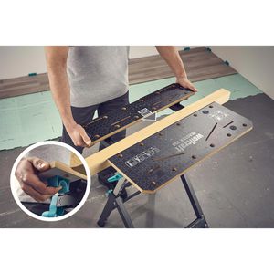 Produktbild für Arbeitstisch Wolfcraft Master 750 ERGO, höhenverstellbar