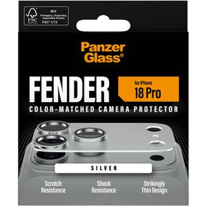Produktbild für Kamera-Schutz PanzerGlass Fender, silber, 1 Stück