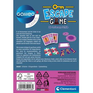 Produktbild für Kartenspiel Galileo 59228 Escape Game