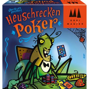 Produktbild für Kartenspiel Drei-Magier 40893, Heuschrecken Poker