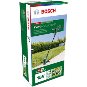 Produktbild für Rasentrimmer Bosch EasyGrassCut 18V-26, Akku