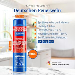 Produktbild für Feuerlöschspray Hekatron Universal