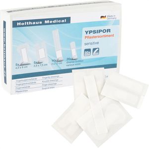 Pflaster Holthaus Ypsipor sensitive, 50 Strips