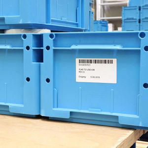 Produktbild für Thermoetiketten Böttcher-AG 101,6 x 63,5 mm