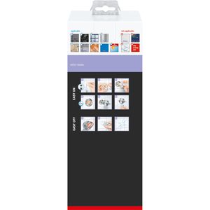 Produktbild für WC-Bürste Tesa Moon Black, weiß / schwarz