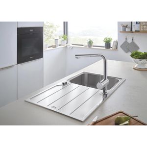 Produktbild für Spülbecken GROHE K500 31571SD1, Einzelbecken, Edelstahl