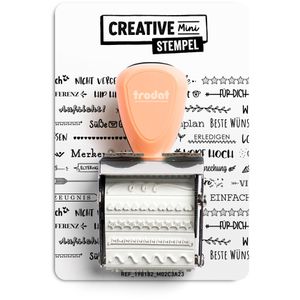 Produktbild für Motivstempel Trodat Creative Mini Zierleisten, aus Metall