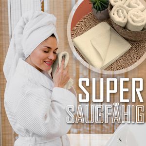 Produktbild für Waschlappen NatureMark Seiflappen, natur-creme, 30 x 30 cm