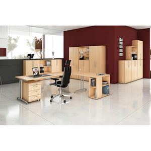 Produktbild für Aktenregal Hammerbacher B-Serie, aus Holz