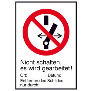 Produktbild für Hinweisschild SafetyMarking Kunststoff