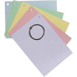 Produktbild für Karteikarten Exacompta Flashcards, 10352E, A6