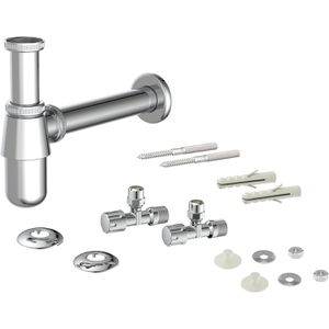 Siphon Kirchhoff Flaschensiphon Set Waschbecken