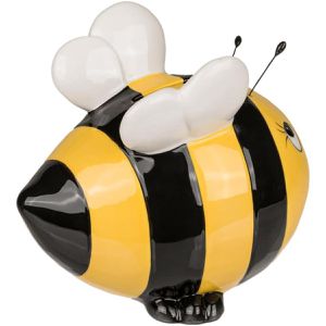 Produktbild für Spardose Out-of-the-Blue 144343, Biene mit Schloss