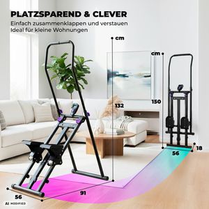 Produktbild für Crosstrainer Christopeit Climber, belastbar bis 150 kg