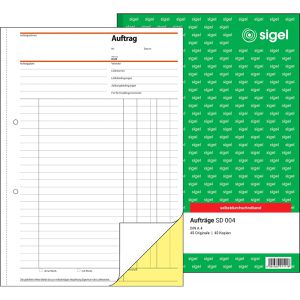Auftragsbuch Sigel SD004, A4