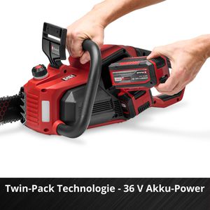 Produktbild für Kettensäge Einhell-Professional GP-LC 36/40 Li BL-Solo, Akku