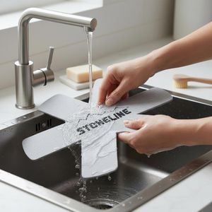 Produktbild für Pfannenschoner STONELINE 14234, grau, aus Vlies