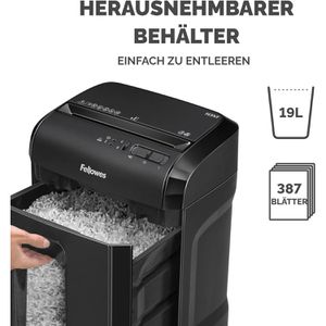 Produktbild für Aktenvernichter Fellowes Powershred 10M, 4630601