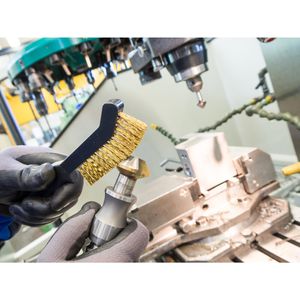 Produktbild für Drahtbürste Hazet 4968-3, Bremssattel-Bürste 225mm