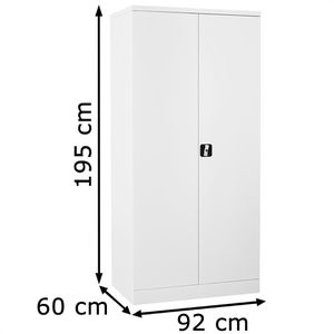 Produktbild für Aktenschrank G-Office FLC.196/N, aus Metall