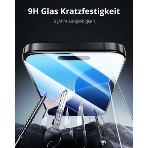 Produktbild für Displayschutzfolie ESR Armorite, 9H