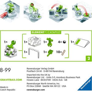 Produktbild für Murmelbahn-Erweiterung Ravensburger GraviTrax Element Catapult