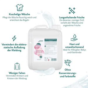 Produktbild für Weichspüler HAKA Sensitive Aloe Vera, nachhaltig