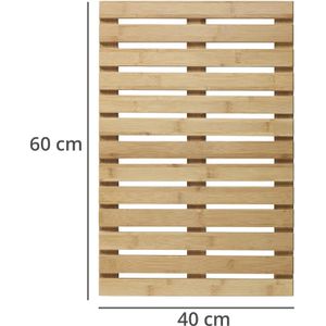 Produktbild für Badematte Wenko Baderost Indoor &amp; Outdoor, 40 x 60 cm
