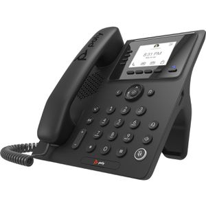 Produktbild für Telefon Poly HP CCX 350 Microsoft Teams, schwarz