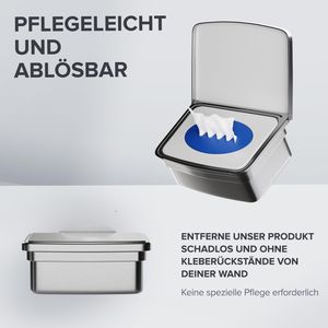 Produktbild für Feuchttücherbox ovimar Egense 81004174, silber