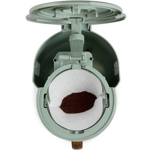 Produktbild für Kaffeemaschine Domo Wood You, DO755K, mit Glaskanne