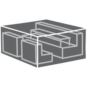 Produktbild für Gartenmöbel-Abdeckung BEST klein, 61000035, hellgrau