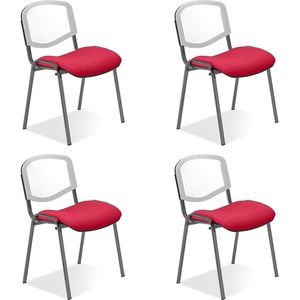 Produktbild für Besucherstuhl Nowy-Styl Iso Ergo Mesh black