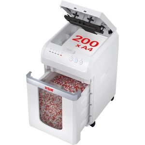 Produktbild für Aktenvernichter HSM shredstar Autofeed X200, 1035111, Rollen