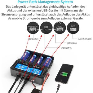 Produktbild für Akku-Ladegerät Xtar VP4L Plus Dragon