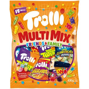 Fruchtgummis Trolli Multi Mix Friends & Family