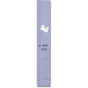 Sigel Glas-Magnettafel GL109, Artverum, 78 x 12 cm, lavendel