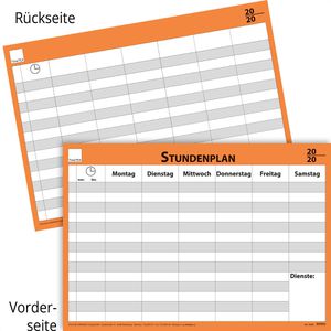 Produktbild für Stundenplan TimeTex 10762, Wandplaner