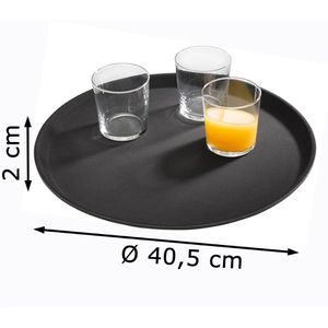 Produktbild für Serviertablett APS Gastro, 00549, rund, Ø 40,5cm
