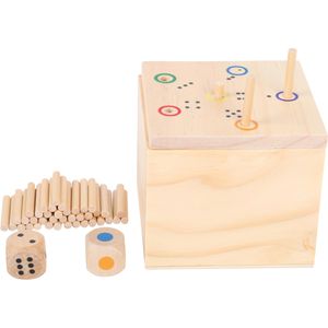 Produktbild für Würfelspiel small-foot 6558, 6 raus in der Box