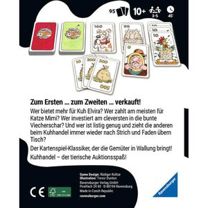 Produktbild für Kartenspiel Ravensburger 20753, Kuhhandel