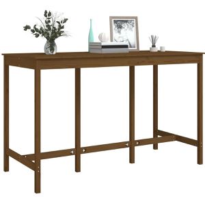 Produktbild für Bartisch vidaXL 822165, kiefer honigbraun