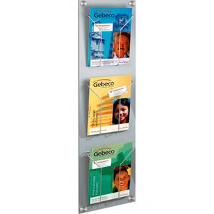 Prospekthalter Kerkmann 6195, Artline, alusilber