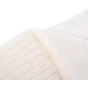 Produktbild für Kuscheldecke Gözze Cord Optik, 40067-00, wollweiß