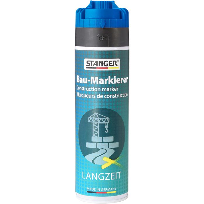 DUPLI-COLOR Spotmarker Bau- und Forstmarkierer Leuchtrot 500 ml